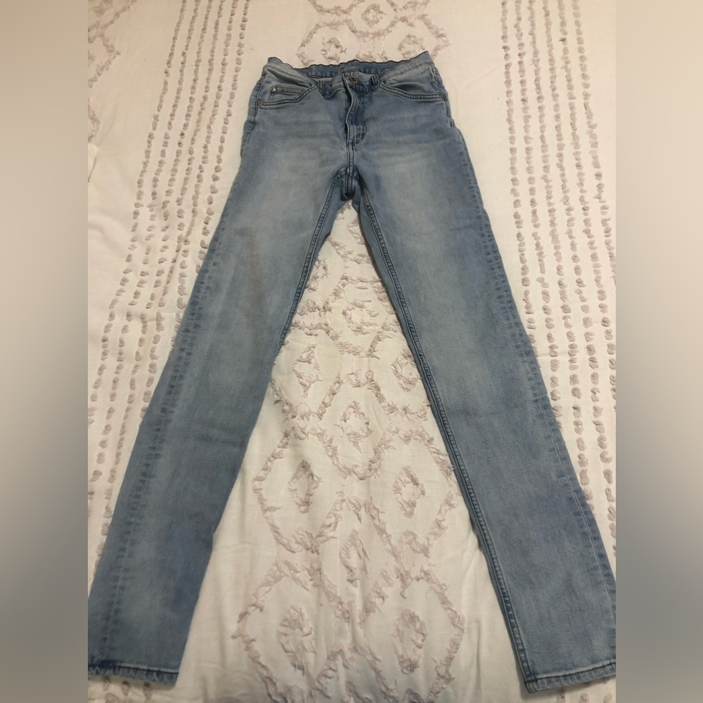 CHEAP MONDAY BLUE SKINNY JEANS
